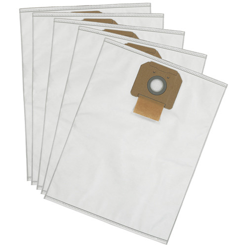 Fleece Filter Bags for DWV012/ DWV010 Dust Extractors (5-Pack)