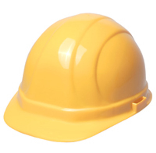 Omega II Yellow Cap Hard Hat with Ratchet Fit