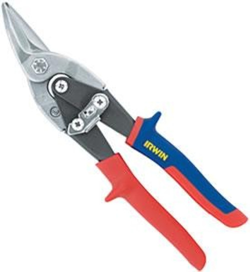 10 in. Aviation Snips- Cuts Left and Straight