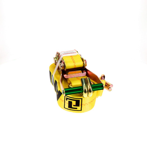 2 in. x 27 ft. Ratchet Strap Assy. with Wire Hooks