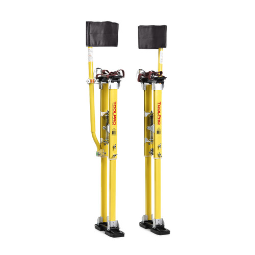Adjustable Stilts Aluminum - 18 in. to 30 in. With Soft Straps