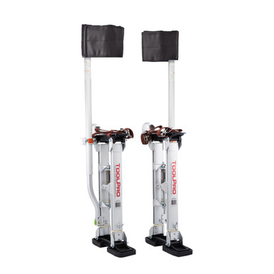 スローテーパー Slowtaper Slow & Steady L56plus Adjustable Stilts Aluminum - 18 in. to 30 in. With Soft Straps