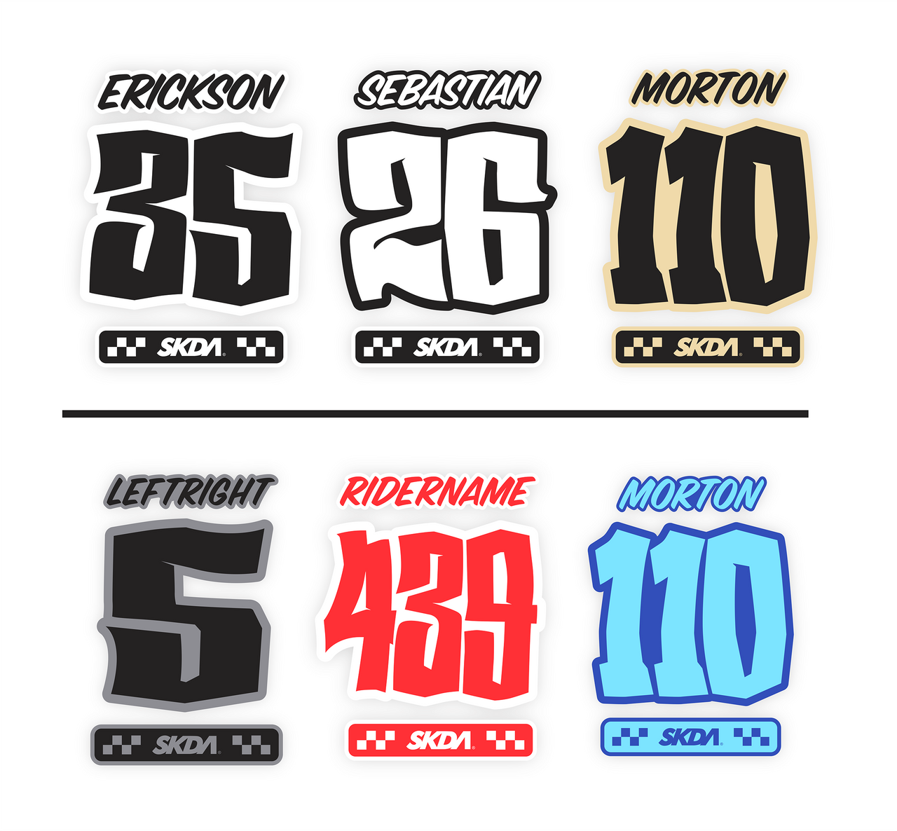 HILLS Style IronOn Jersey Prints SKDA