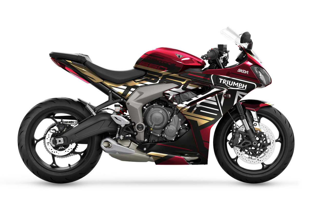 Triumph Daytona Graphics Kit by SKDA - Main Image