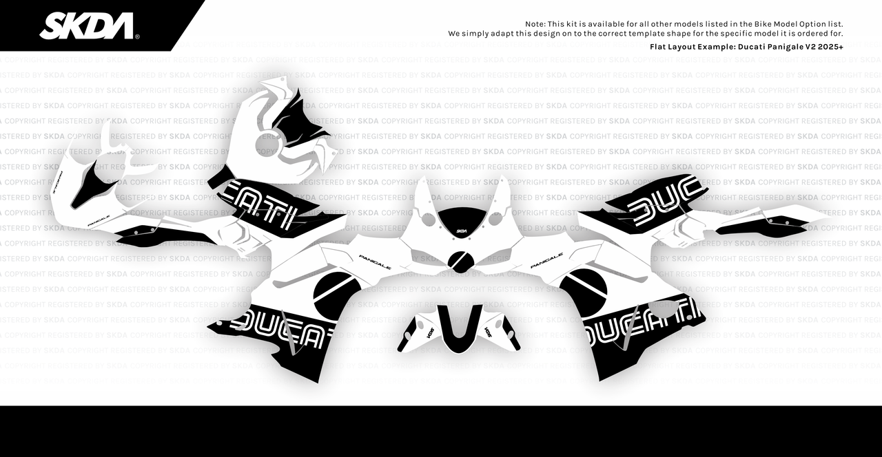 Ducati Panigale Graphics Kit - by SKDA