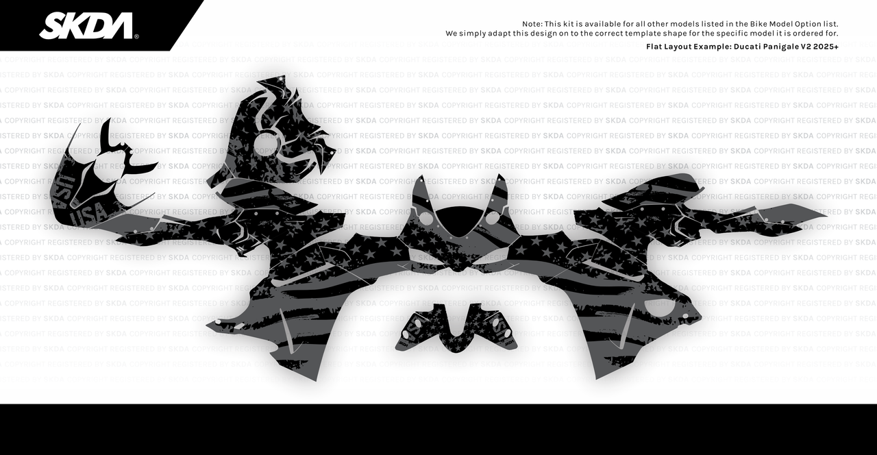 Ducati Panigale Graphics Kit - by SKDA