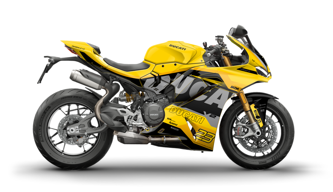 Ducati Panigale Graphics Kit - by SKDA