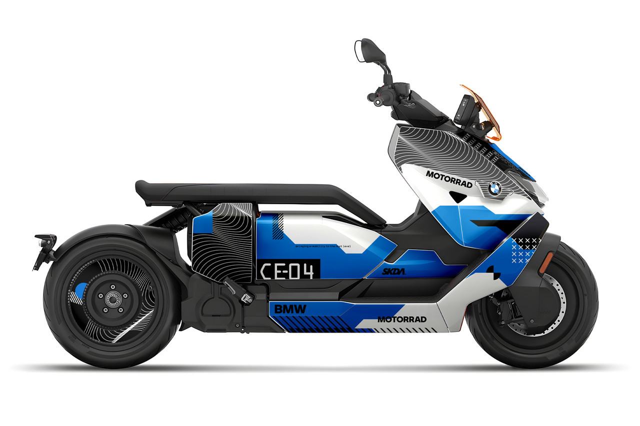 BMW CE 04 Scooter Graphics Kit - by SKDA