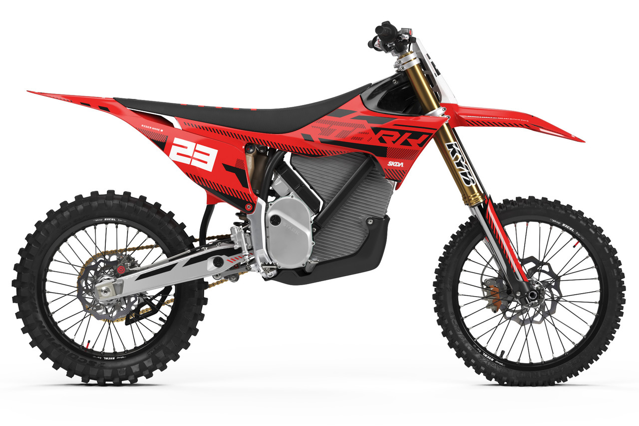 moto VOLT Red Stark Varg Full Graphics Kit - SKDA - AU Store