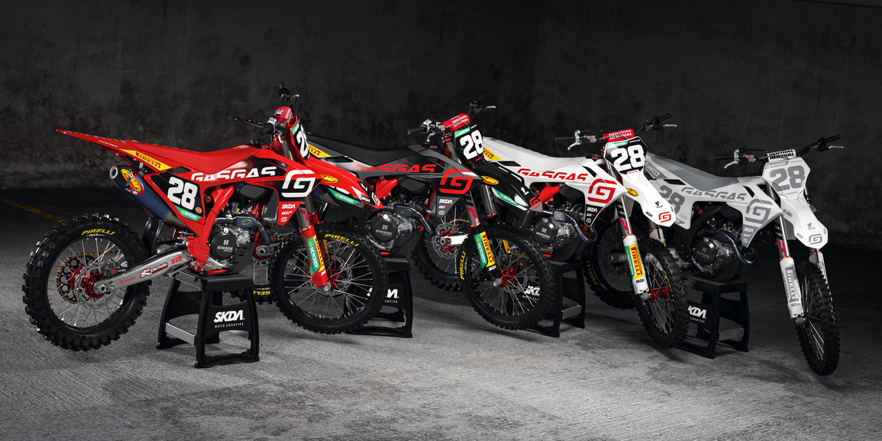 Octane Graphics OCTANE Black GasGas Full Graphics Kit - SKDA - AU Store