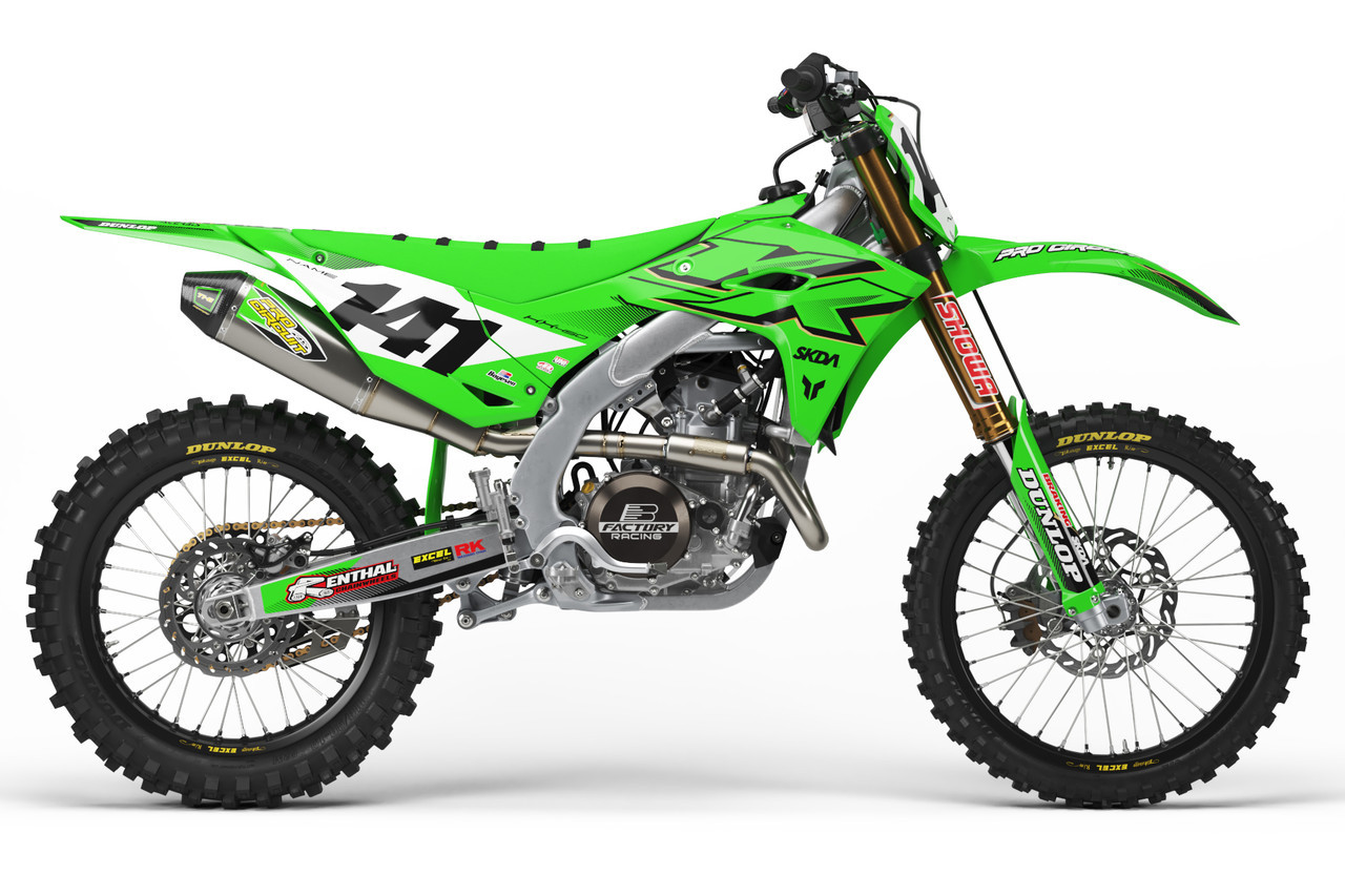 Kawasaki KX/KXF Graphics Kit by SK Designs Australia