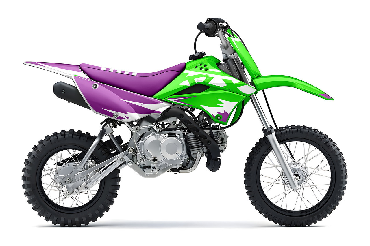 Kawasaki Mini Bike Full Graphics Kits SKDA Moto Creative
