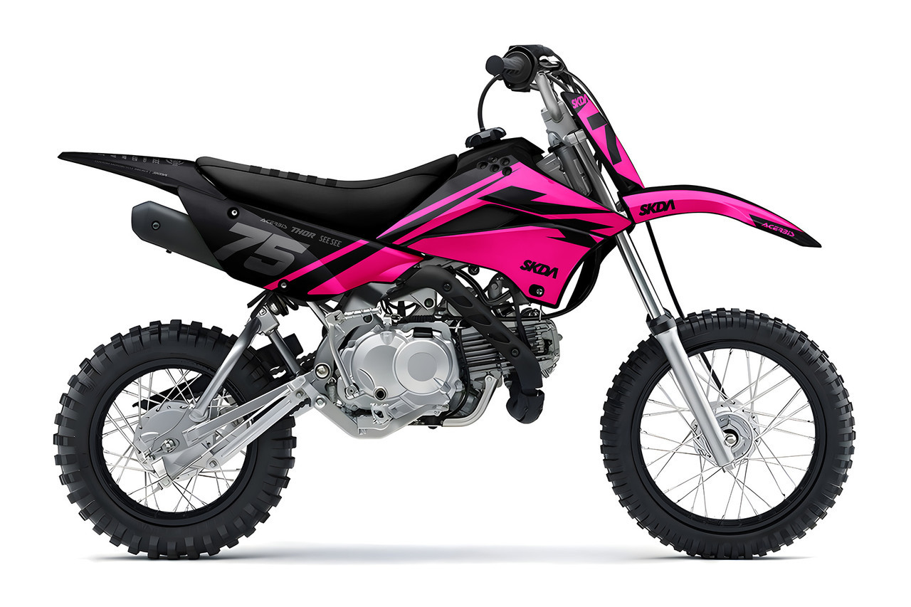 Kawasaki Mini Bike Full Graphics Kits - SKDA Moto Creative