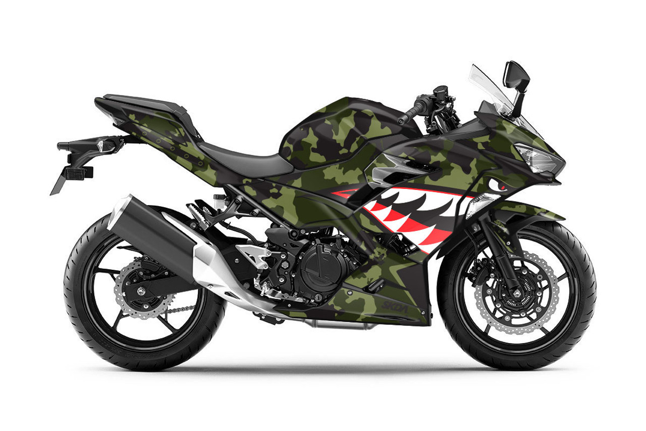 リクエスト Kawasaki Ninja Graphics Kit - by SKDA