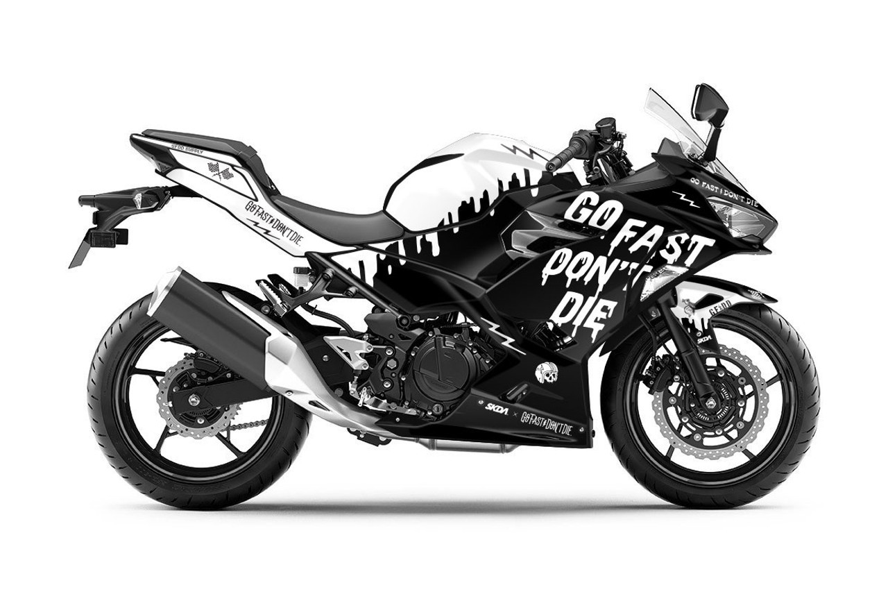 Kawasaki Ninja Graphics Kit - by SKDA
