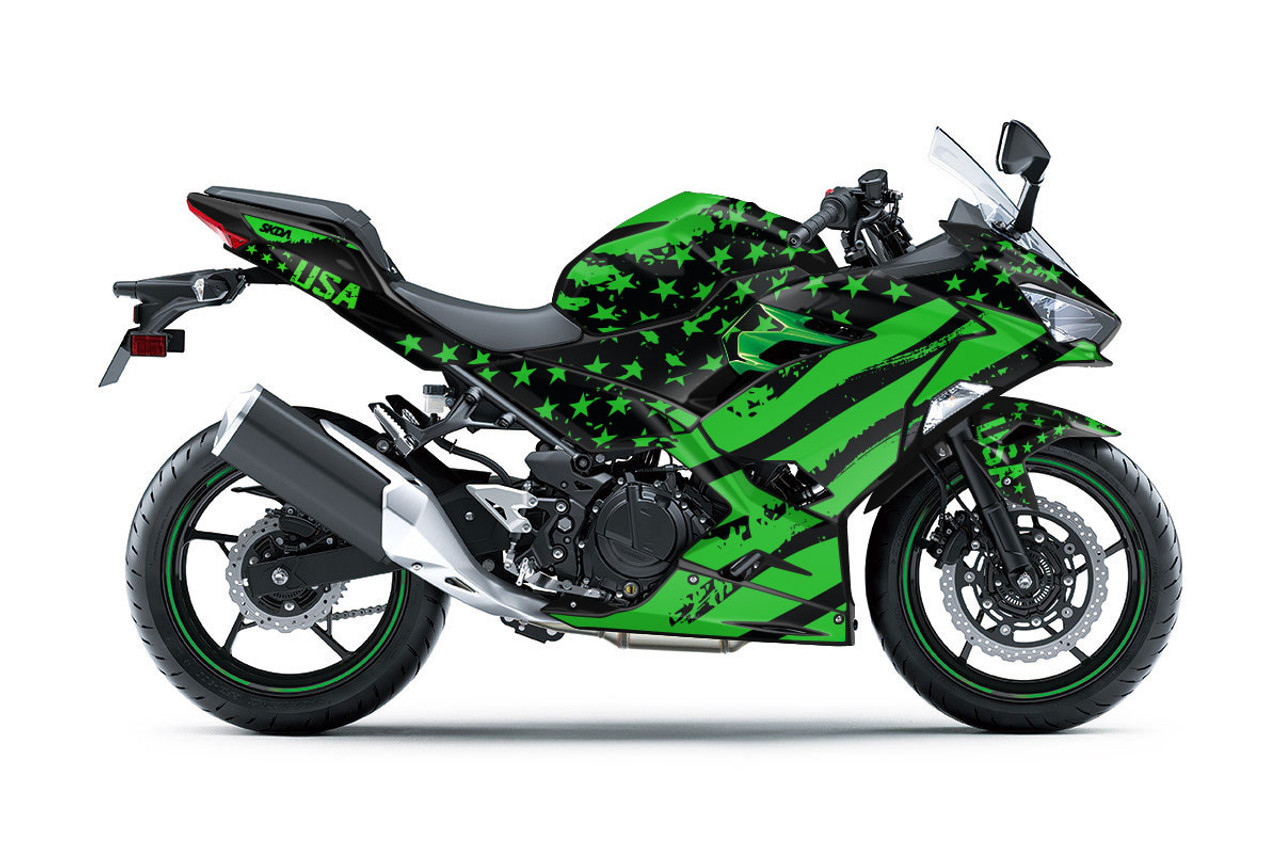Kawasaki Ninja Graphics Kit - by SKDA