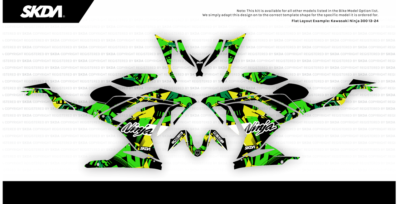 オーダー  専用   ページ Kawasaki Ninja Graphics Kit - by SKDA