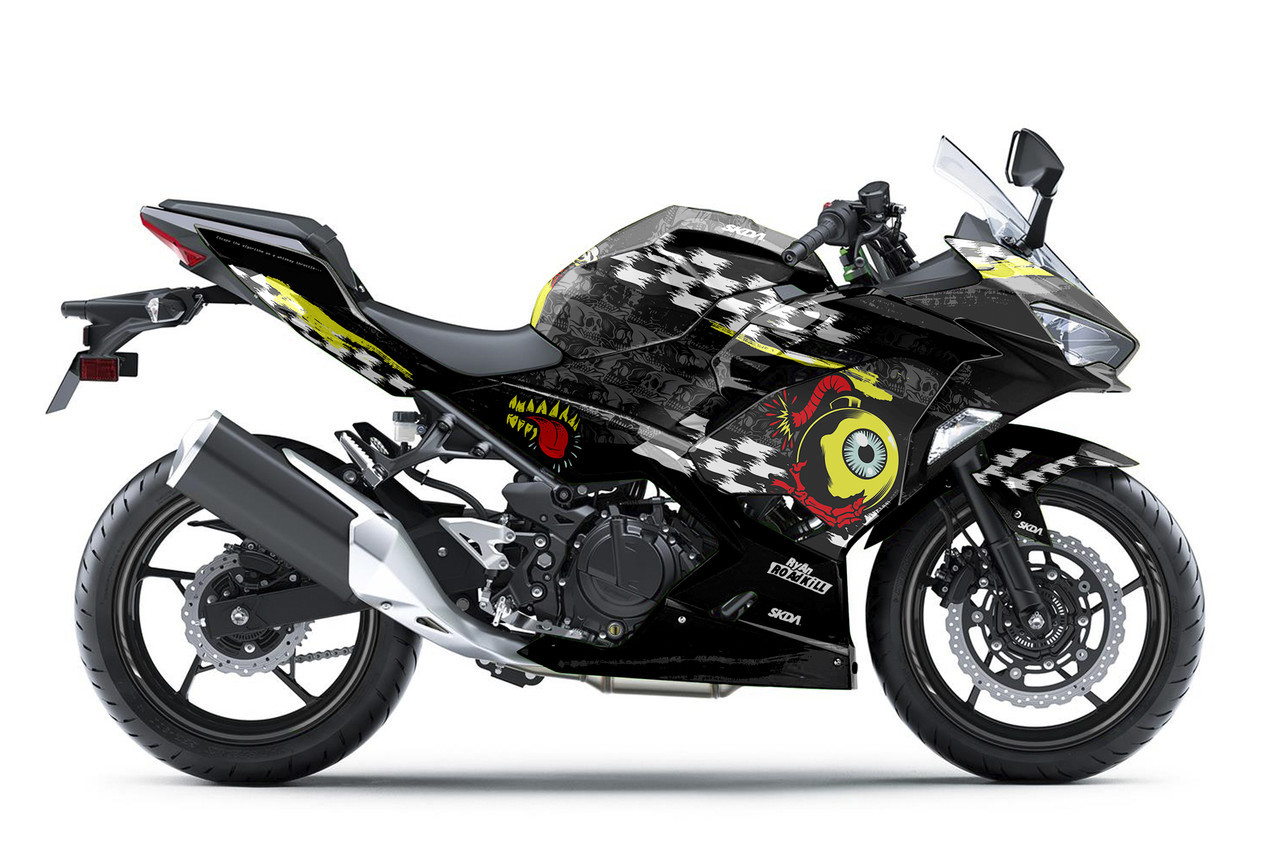 Kawasaki Ninja Graphics Kit - by SKDA