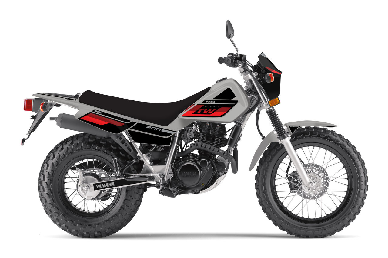 RAMBLE Grey/Red TW Full Graphics Kit - SKDA - AU Store