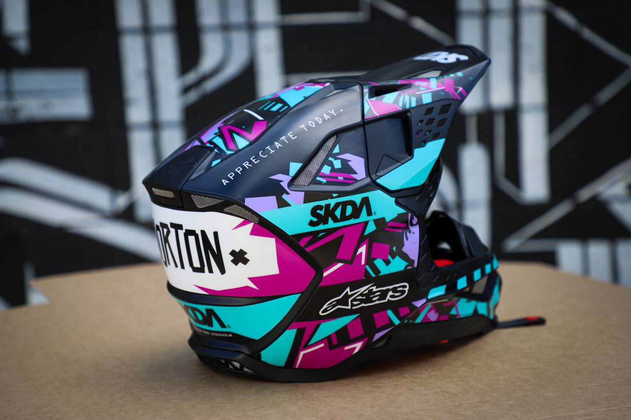 SHATTER Alpinestars Helmet Graphics Kit - SKDA - AU Store
