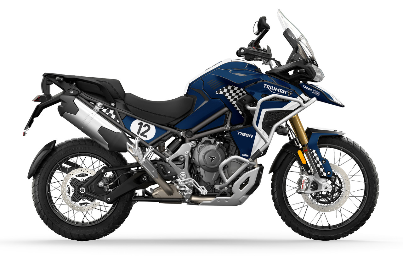 SPEEDWAY Navy Tiger 1200 Full Graphics Kit - SKDA - AU Store