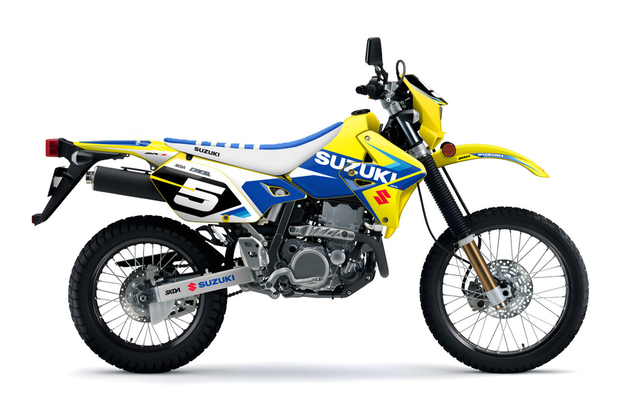 NOVA Ylw/Blue DR-Z 400 Full Graphics Kit - SKDA Moto Creative - Canada