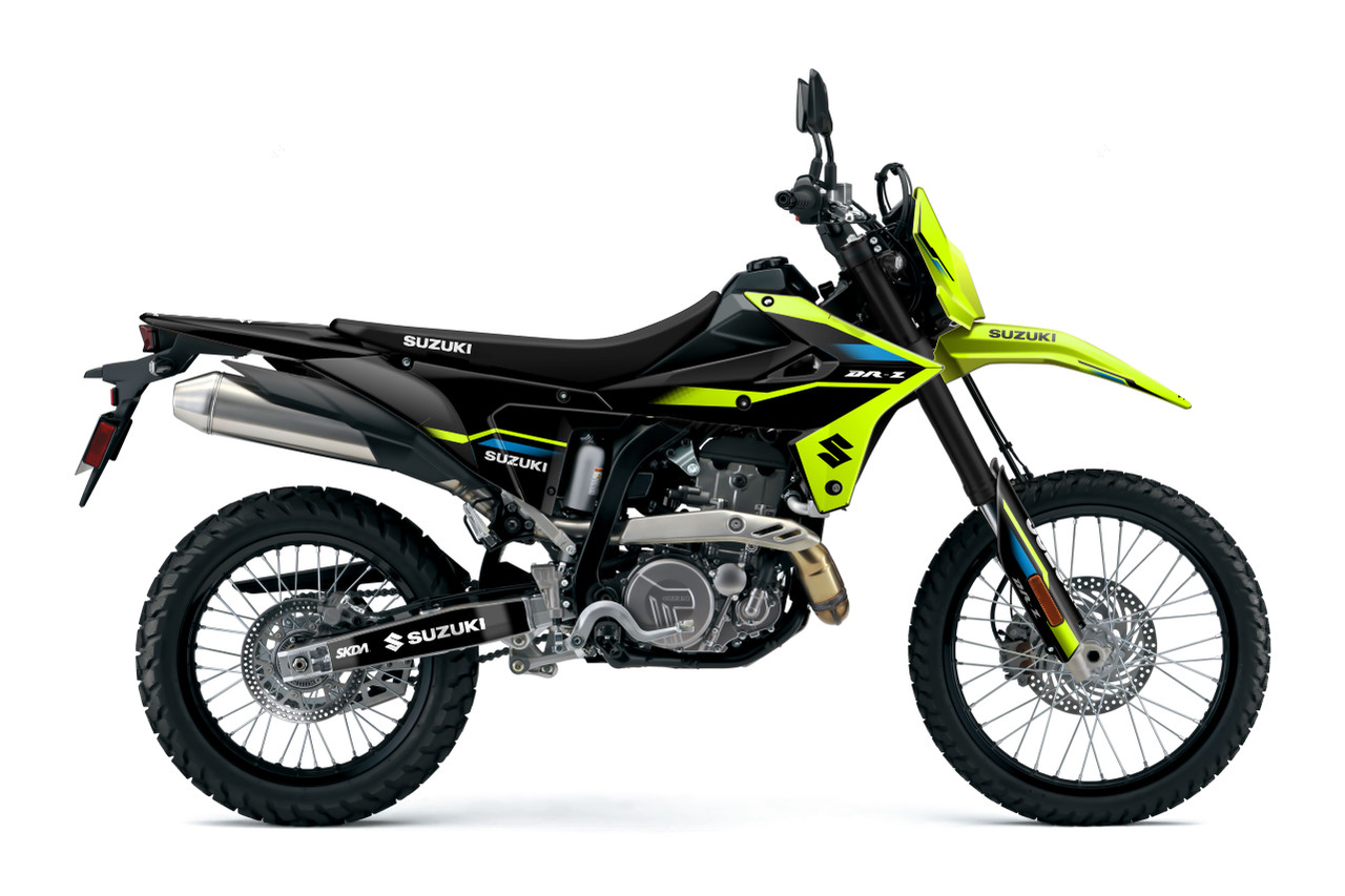 TURBO NEON DR-Z 4 Full Graphics Kit - SKDA Moto Creative - Canada
