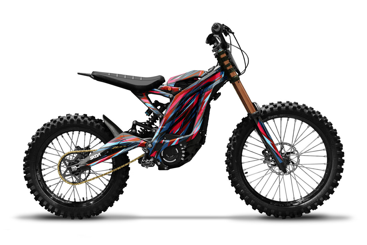 CENTRO Red Surron Full Graphics Kit