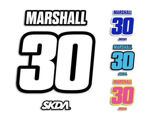 Custom Iron-On Jersey Prints by SKDA