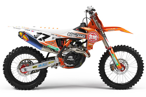 2019 2022 KTM SX Graphics Kit & Seat Cover - by SKDA