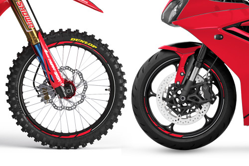 Rim Tape Decals designed and manufactured by SKDA Moto Creative.