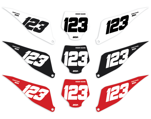 S1 Stark Varg Number Plates designed and manufactured by SKDA