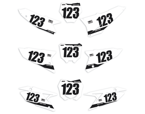 24 FINKE Race Number Plates - by SKDA