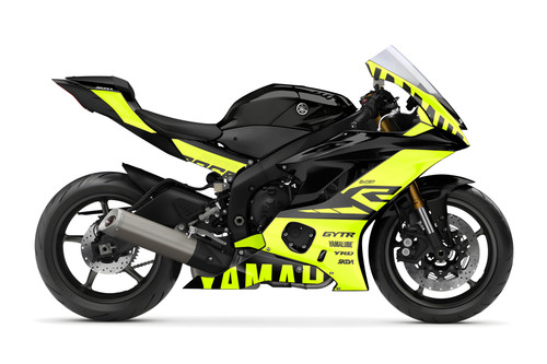 IDLE NEON Supersport Full Graphics Kit designed and manufactured by SKDA Moto Creative.