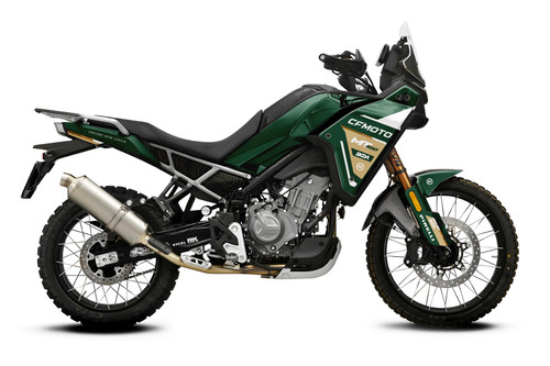 DESERTICA Green MT450 Full Graphics Kit designed and manufactured by SKDA Moto Creative.
