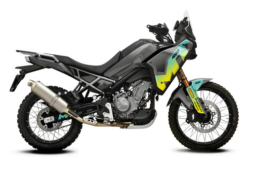 DOIS Grey MT450 Full Graphics Kit designed and manufactured by SKDA Moto Creative.