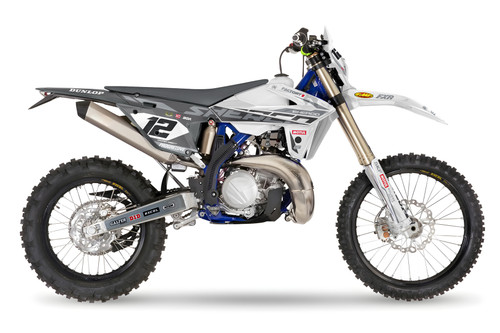 24.5 FACTORY White Sherco Full Graphics Kit