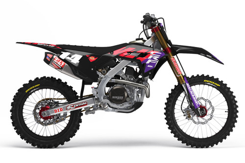 BLADE Black CR/CRF Full Graphics Kit designed and manufactured by SKDA Moto Creative.