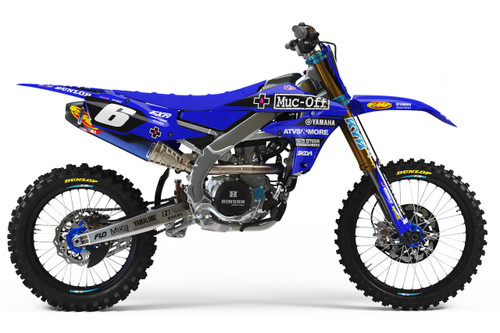 23 CLUBMX ARLINGTON YZF/WRF Full Graphics Kit designed and manufactured by SKDA Moto Creative.