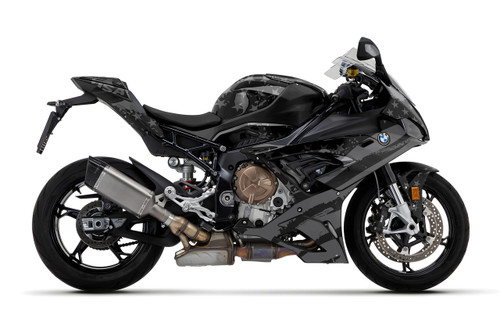 GRIT S 1000 RR Full Graphics Kit designed and manufactured by SKDA Moto Creative.