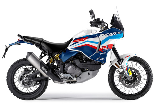 RUPTURE Desert X Full Graphics Kit designed and manufactured by SKDA Moto Creative