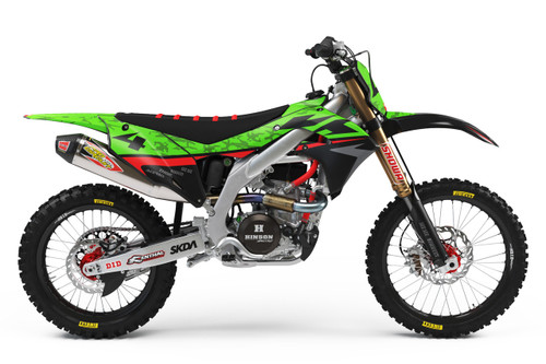 SARGE KX/KXF Full Graphics Kit designed and manufactured by SKDA Moto Creative.