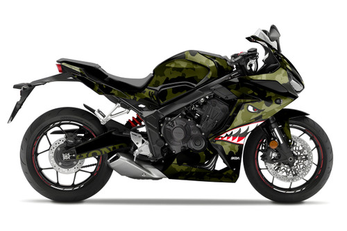 BOMBER CBR Full Graphics Kit made and Manufactured by SKDA Moto Creative