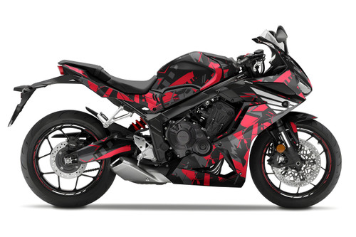 SHATTER CBR Full Graphics Kit made and Manufactured by SKDA Moto Creative