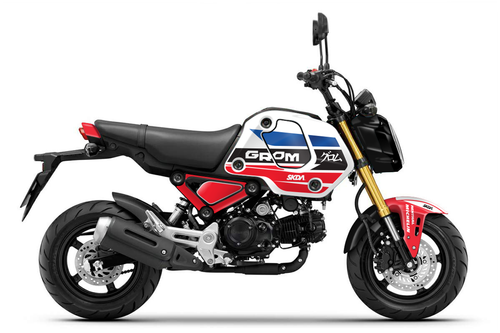 MAJESTIC Grom Full Graphics Kit designed and manufactured by SKDA Moto Creative.