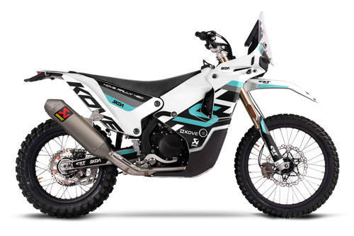 TYPE Kove Rally Full Graphics Kit designed and manufactured by SKDA Moto Creative.