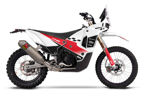 BUILT Kove Rally Full Graphics Kit designed and manufactured by SKDA Moto Creative.