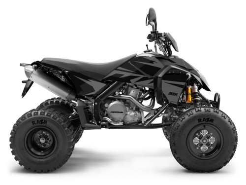 BITE Grey KTM ATV Full Graphics Kit designed and manufactured by SKDA Moto Creative.