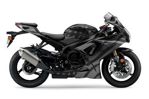 GRIT Suzuki GSXR Full Graphics Kit designed and manufactured by SKDA Moto Creative.