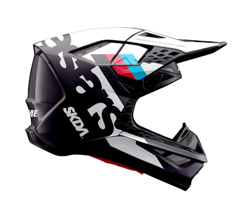 【star piece】 LEVELS Black Alpinestars Helmet Graphics Kit - SKDA - AU Store